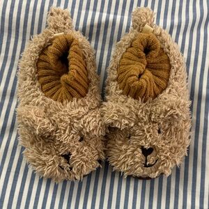 GAP Kids Moccasins - Tan Bear Design
